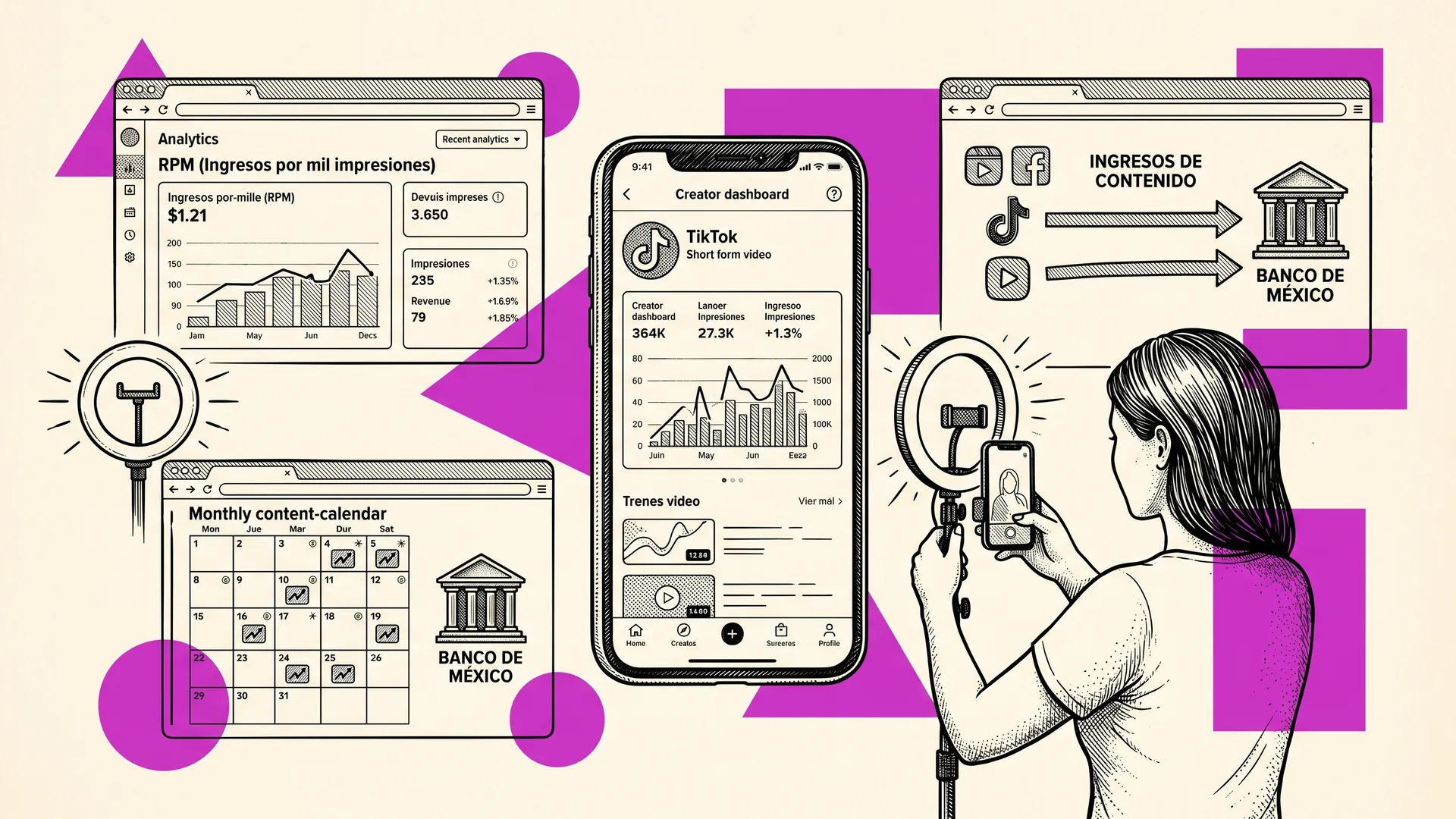 Monetiza cada impresión, del lado que estés